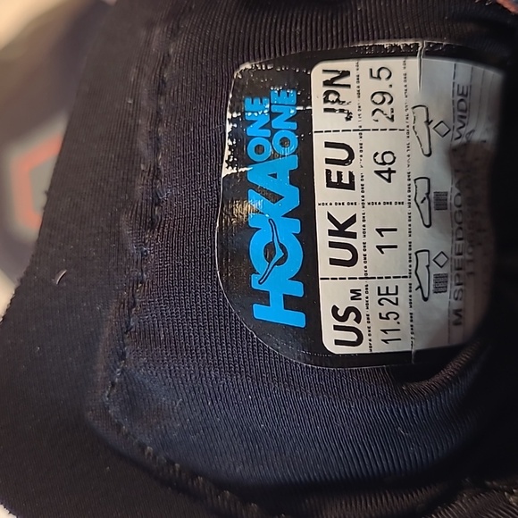 Hoka Speedgoat 4 Trail-Running Shoes In The Dark Gull Grey/Anthracite Colorway - Picture 8 of 10